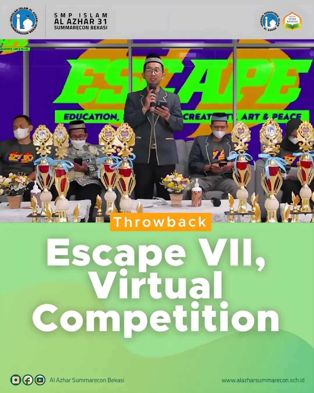 ESCAPE VII (VIRTUAL) COMPETITION, SMPIA 31 SUMMARECON BEKASI