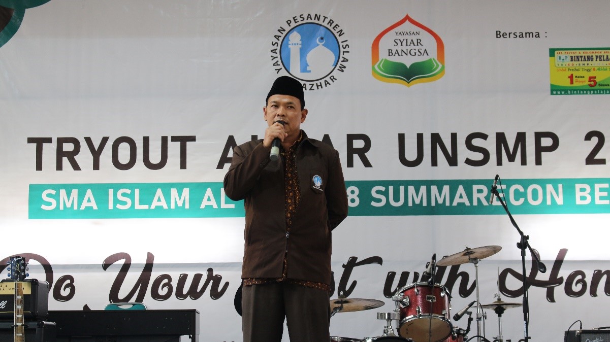 TRY OUT UJIAN NASIONAL SMP 2020 SMA ISLAM AL AZHAR 8 SUMMARECON BEKASI