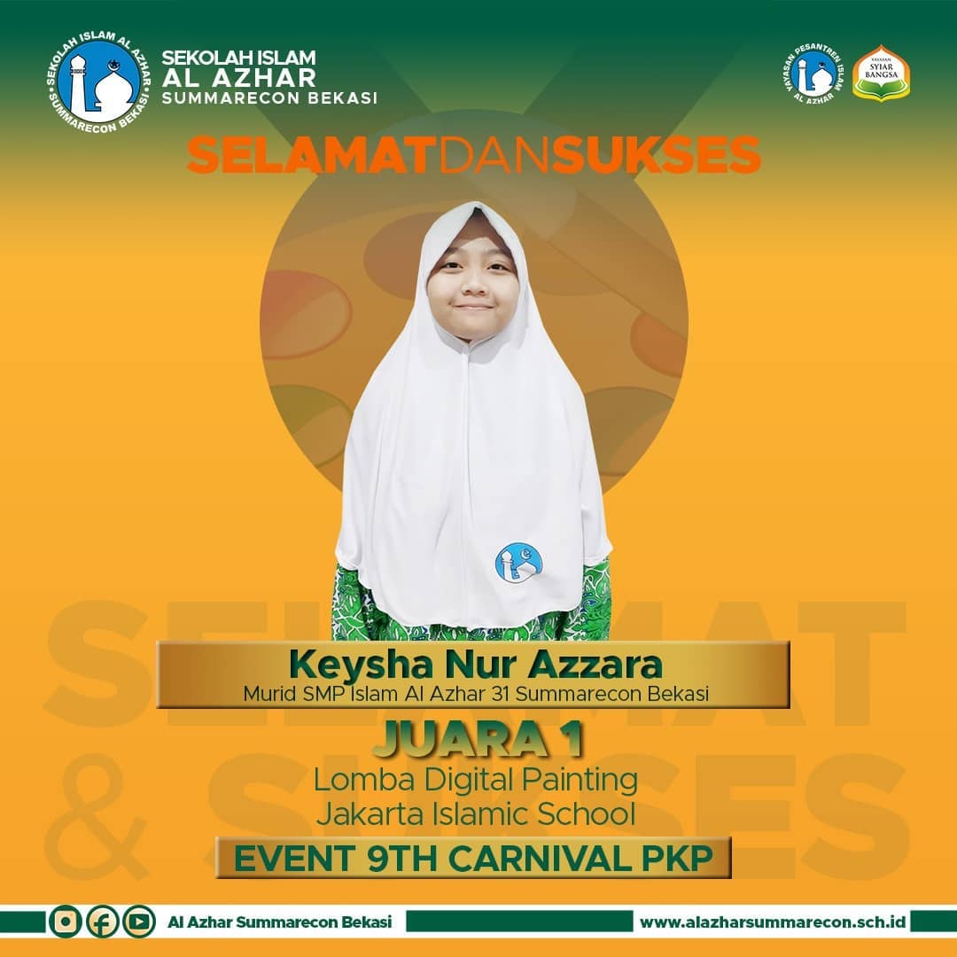 SMPIA 31 meraih prestasi Event 9th Carnival