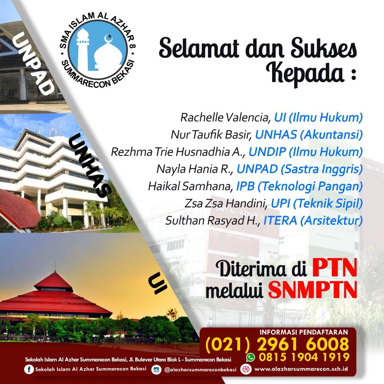 SMPTN SMAIA 8 Summarecon Bekasi