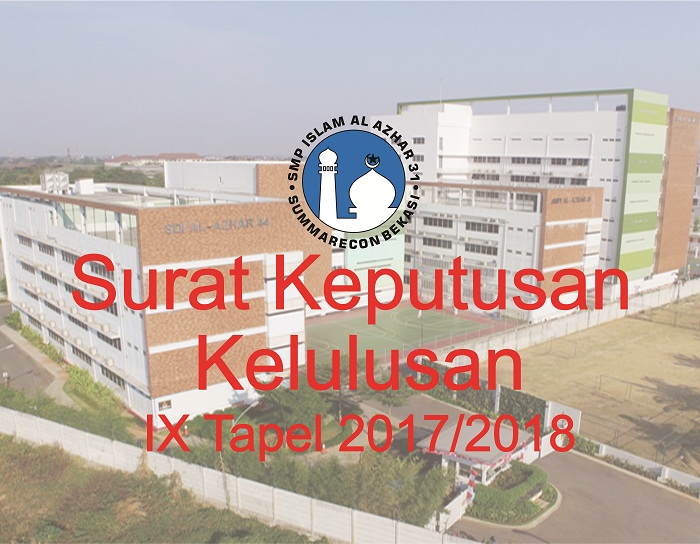 Surat Keputusan Kelulusan IX Tapel 2017/2018